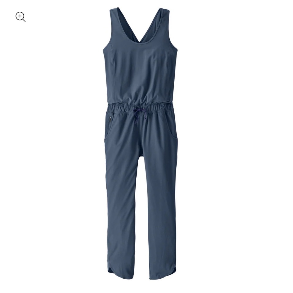 Patagonia Women's Fleetwith jumpsuit Romper navy blue size XS